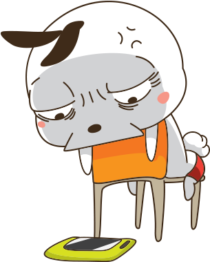 Mango Sticker Messages Sticker-1 - Cartoon (408x408)