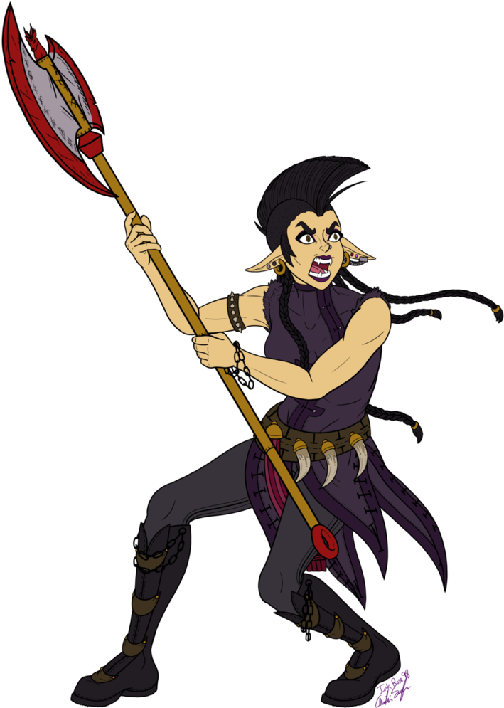 Battle Kera By Inkrose98 - Color (774x1032)