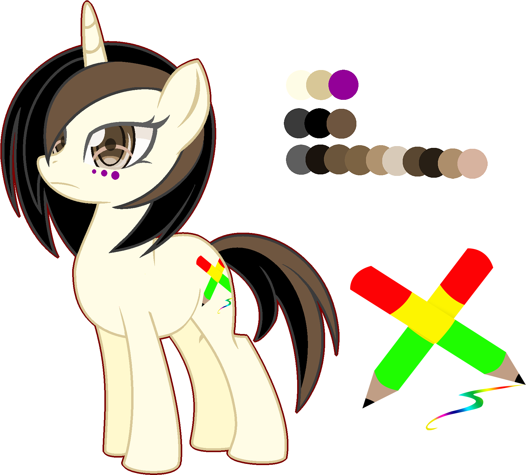 Coldly Painter Ref Remake By Coldly-painter - Cartoon (1904x1788)