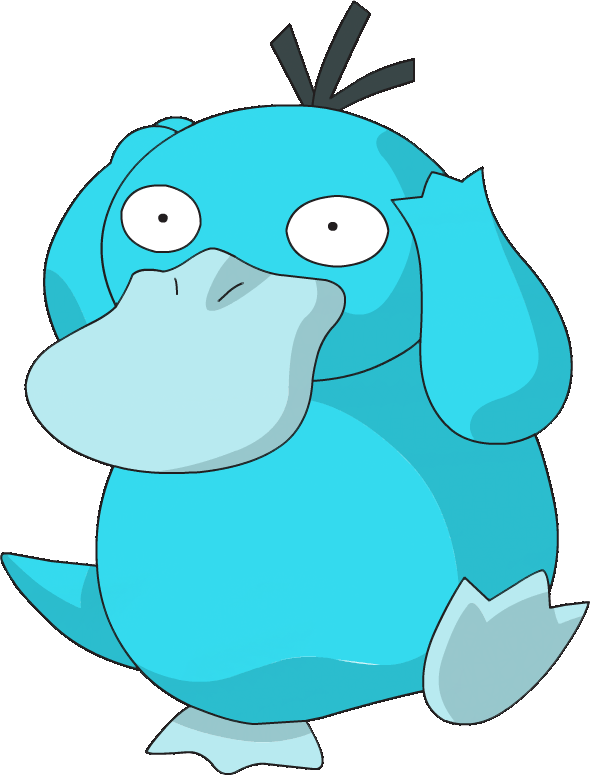 Thumbnail For Version As Of - Pokemon Psyduck Shiny (590x775)
