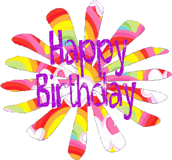 Wishes With Happy Birthday Graphics, Happy Birthday - Happy Birthday With Blinking (365x341)