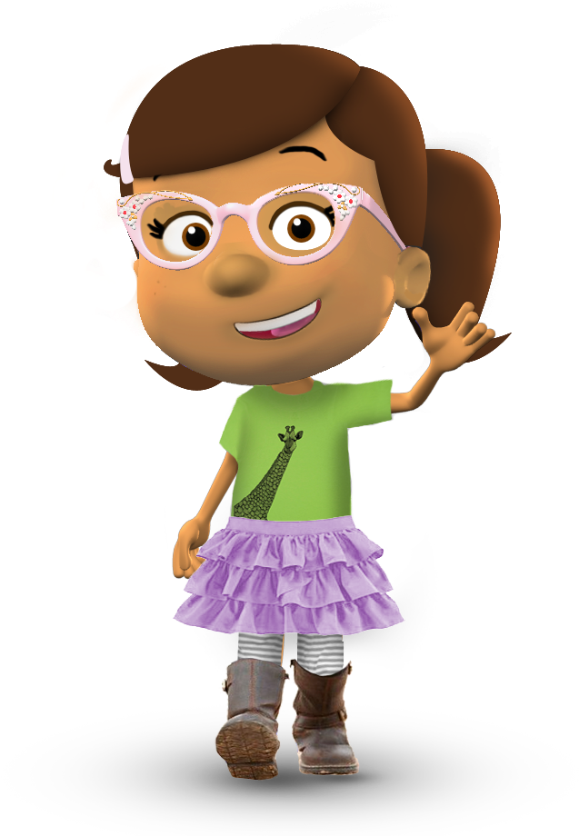 Maria, Star Of Wondergrove Learn's Back To School Animated - Animated Child (796x1116)