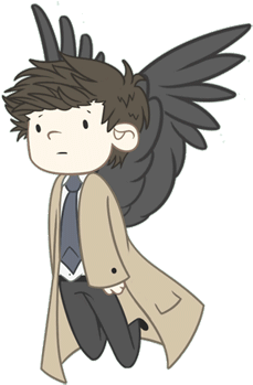 Not Mine But I Loved It - Supernatural Cursor (400x469)