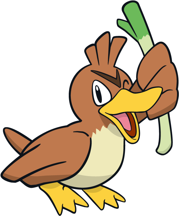 Farfetchd Pokemon Character Vector Art - Pokemon Farfetch D (800x800)