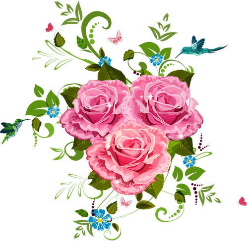 Shutterstock 162813125 - Flower Vector Png Free Download (500x487)