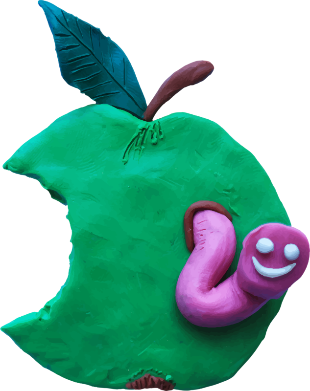 Worm Plasticine Illustration - Portable Network Graphics (633x800)