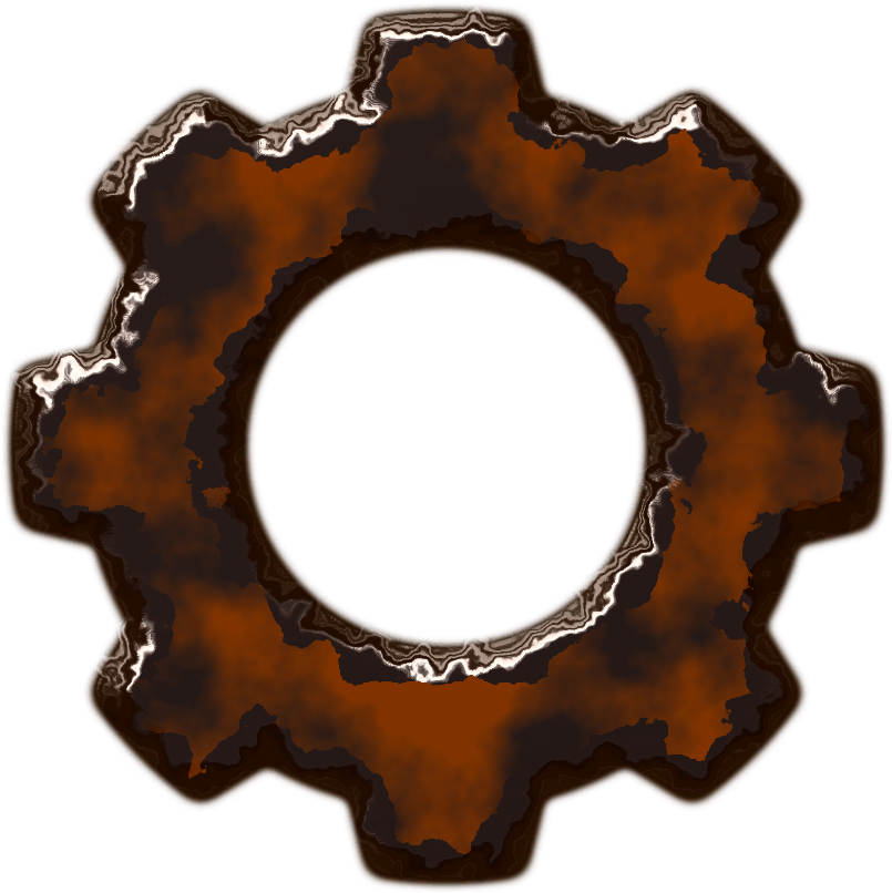 Download Image As A Png - Rusty Gear Png (1000x1000)