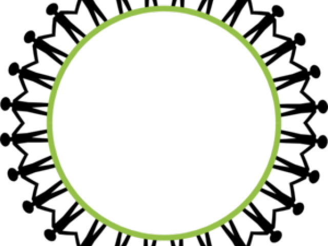 Crowd Of People Clipart - You - Are Special Like The World: (english/french/spanish/german/italian/portugese/chinese) (640x480)