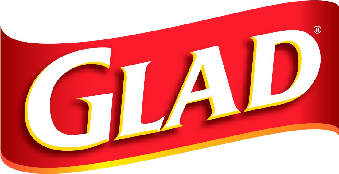Glad To Give - Glad Trash Bags Logo (1263x696)