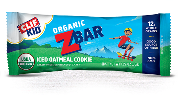 Iced Oatmeal Cookie Packaging - Clif Kid Zbar-organic Energy Bar-s'mores-(1.27 Ounce (625x510)