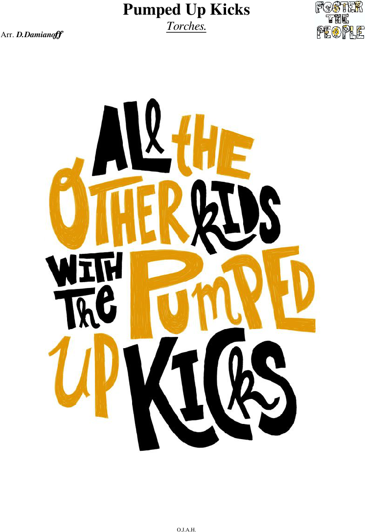 Print - Pumped Up Kicks (827x1169)