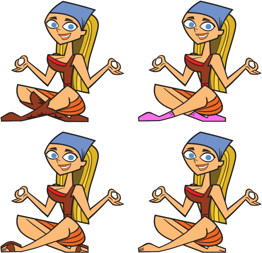 Linday's Footwear Vectors By Tdgirlsfanforever - Total Drama Island Lindsay (917x871)