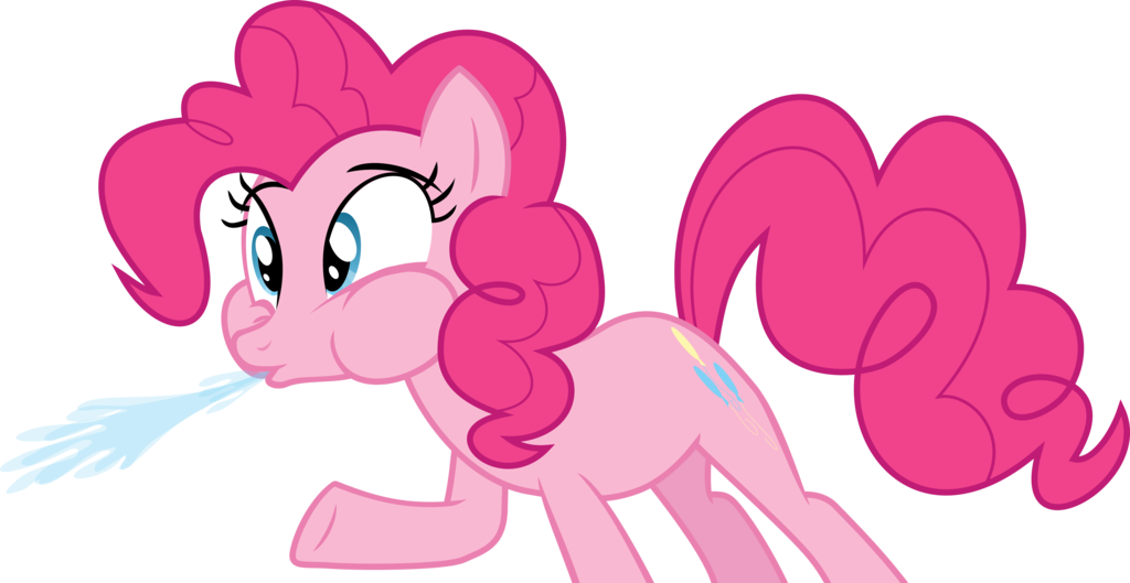 Pinkie Spit Take By Masemj - Little Pony Png (1024x529)