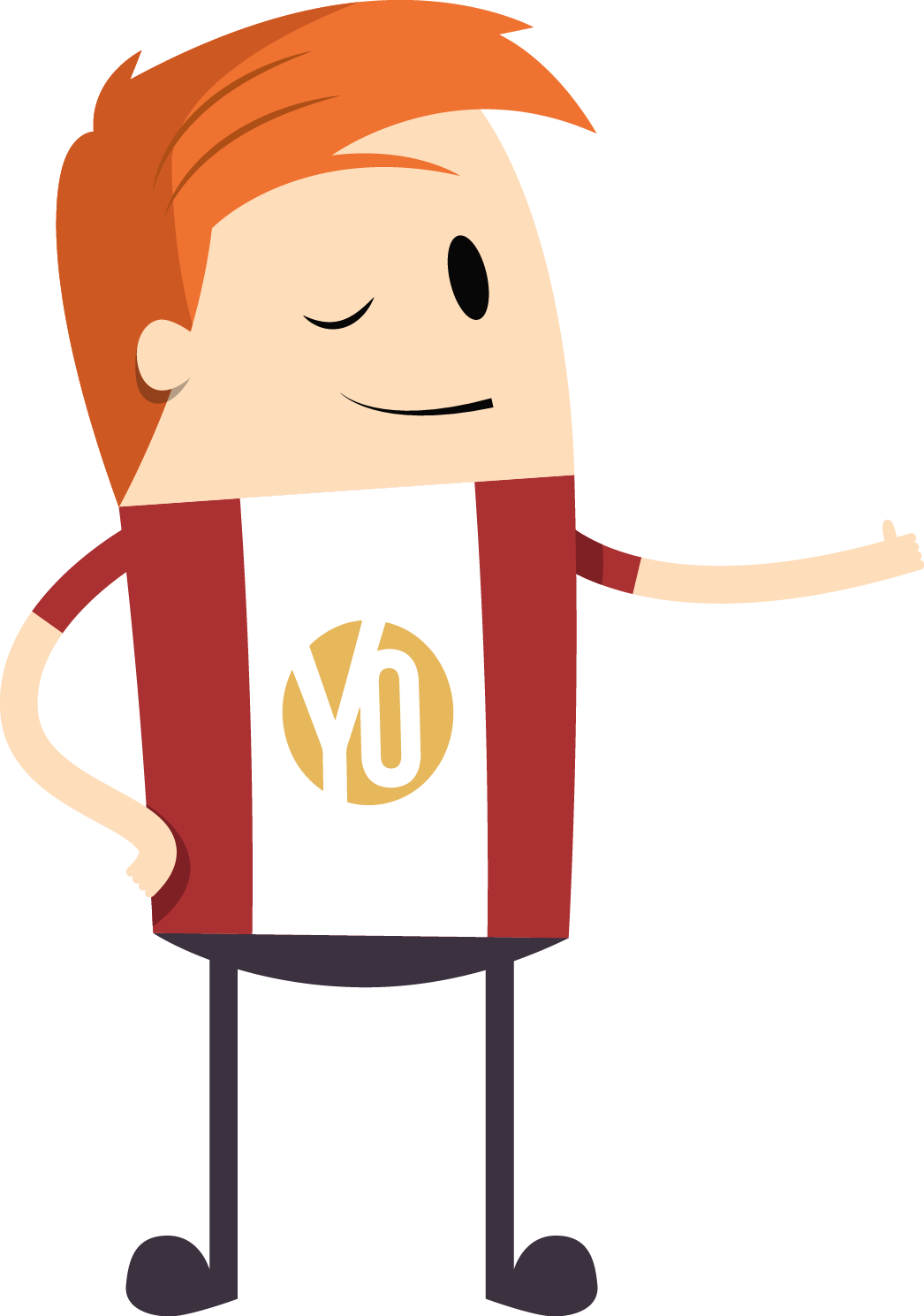 Masculine, Playful, Business Character Design For Yelloworange - Cartoon (1046x1489)