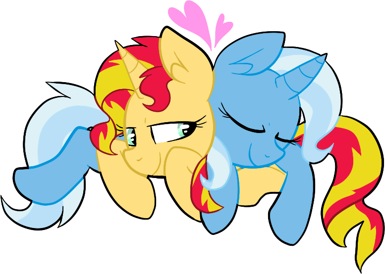 Lesbian heart. Trixie and Sunset Shimmer. Сансет Шиммер и трикси.