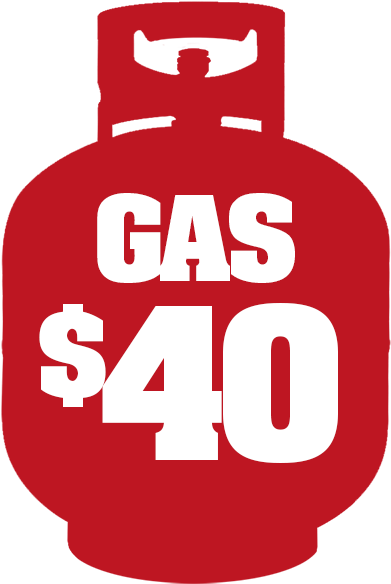 Need Gas Bottles With Your Hotplate Hire $40 Per Bottle - Bottle (518x649)