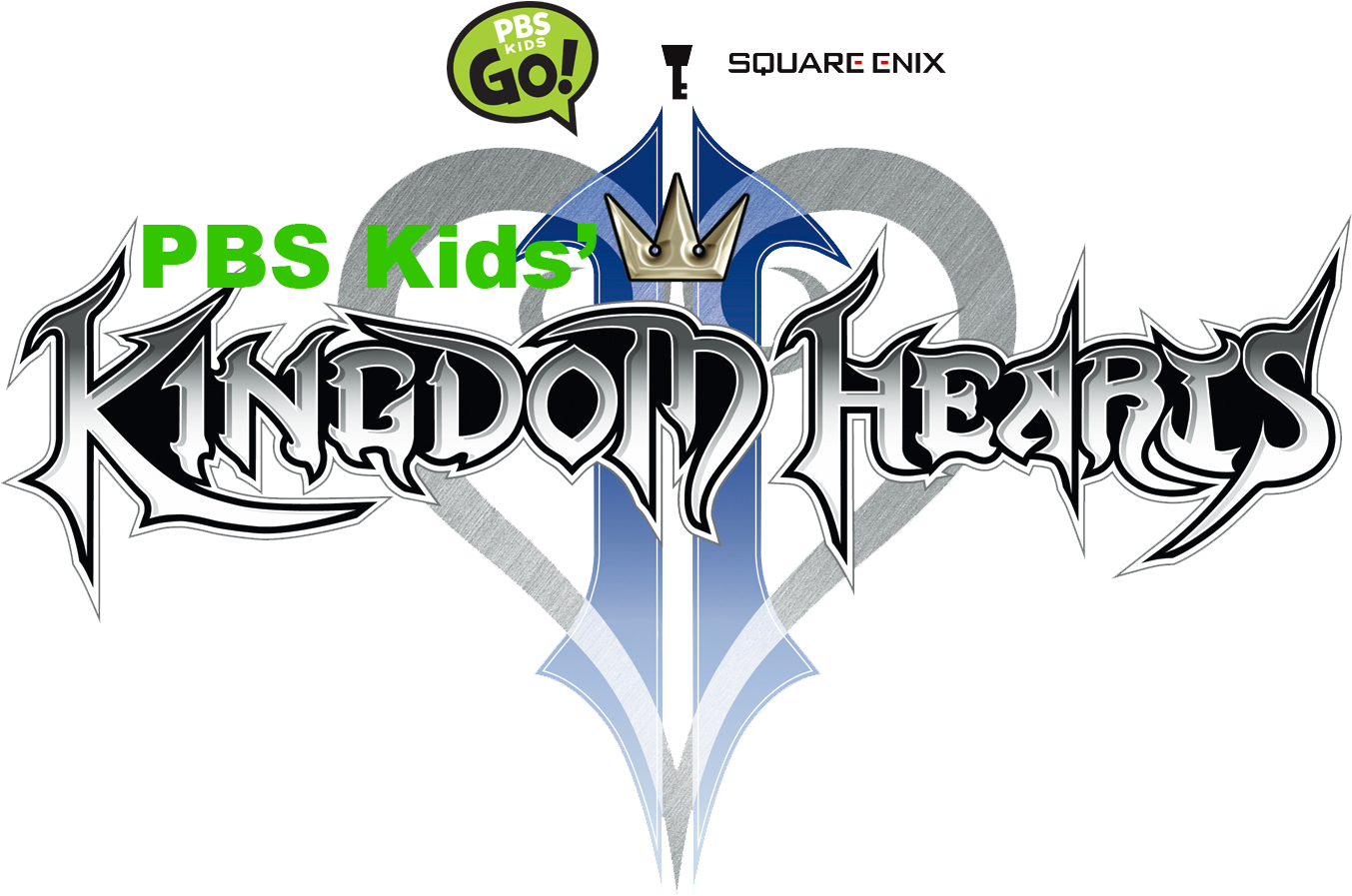 Pbs Kids' Kingdom Hearts Ii - Kingdom Hearts 2 Logo (1400x1024)