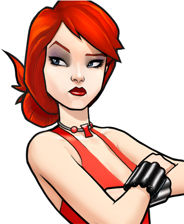 Black Widow Undercover Icon - Girl (508x452)