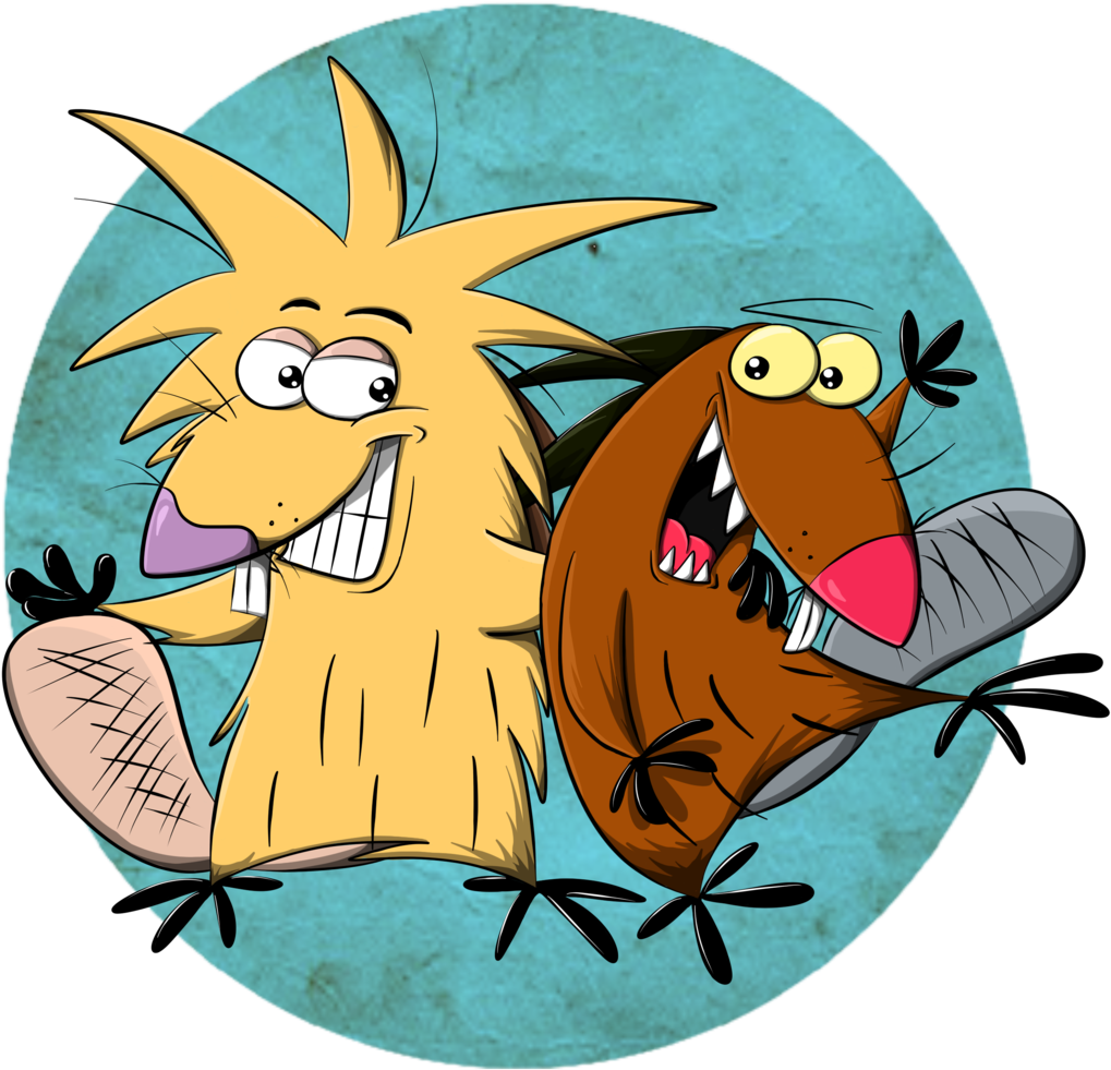 Angrybeavers By Rattemacchiato Angrybeavers By Rattemacchiato - Cartoon (1024x1024)