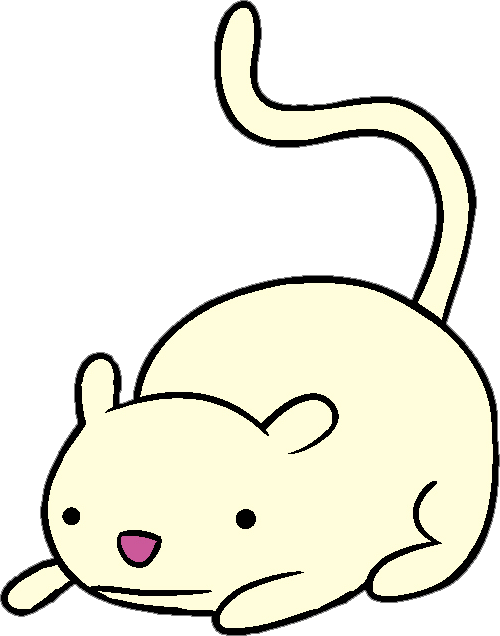 Little Rat - Cartoon (500x636)