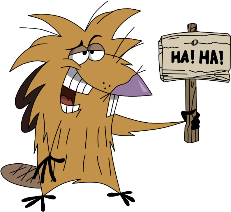Angry Beavers Norbert Haha Download - Utter Nonsense (913x875)