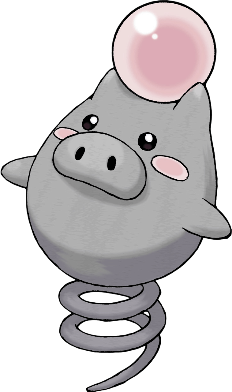 #325 Spoink - Pokemon 325 (1280x1280)