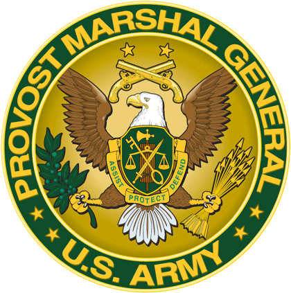 The Provost Sergeant Major Of The United States Army - Provost Marshal General Seal (425x430)