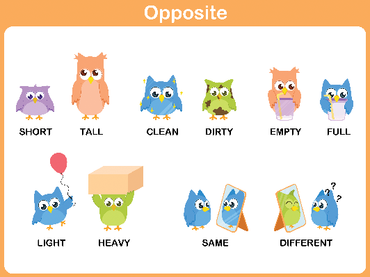 Word For Preschool Opposite 1 Clipart The Arts Image - Among Preposition (532x399)