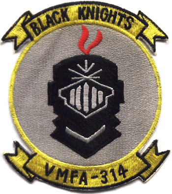 Vmfa 314 Black Knights, Chu Lai, 1967 1970 This Is - Vmfa 314 (350x395)