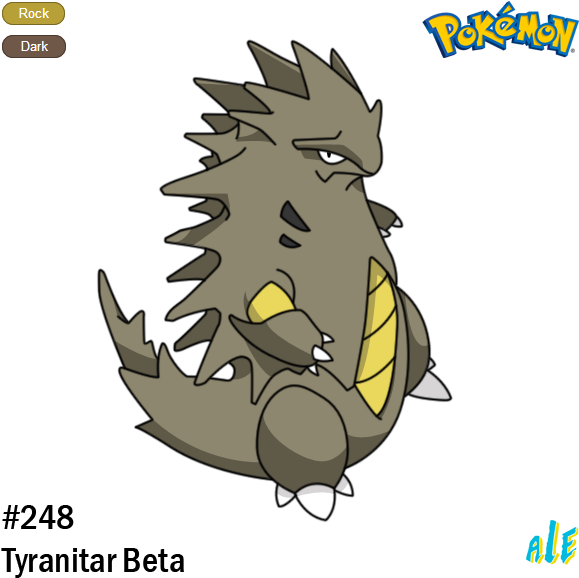 Tyranitar Beta - Pokemon Kakuna With Arms (600x600)