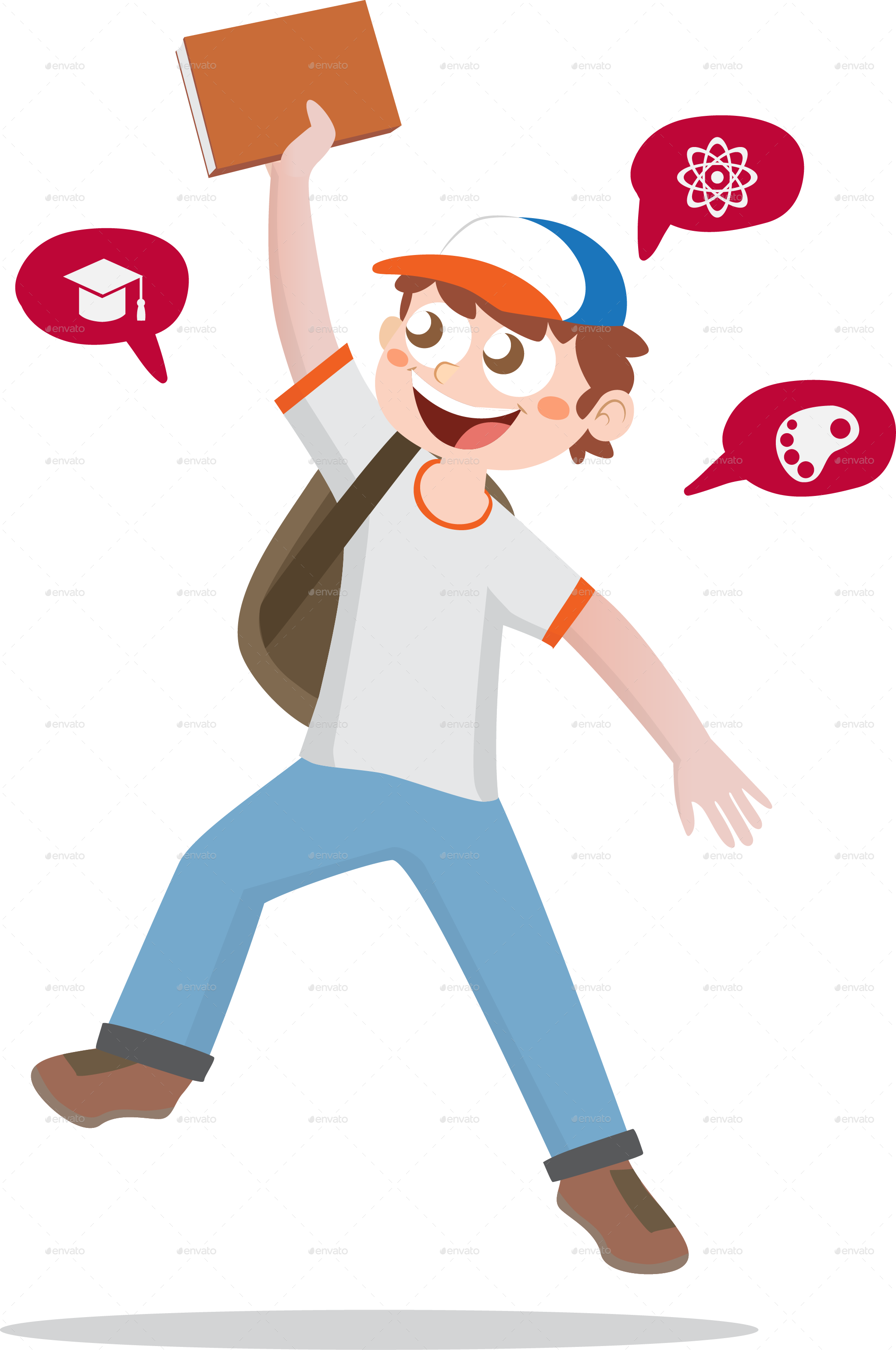 School Boy2 - School Boy Transparent (2043x3076)