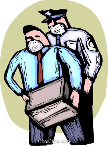 Toxic Chemicals Royalty Free Vector Clip Art Illustration - Cartoon (354x480)