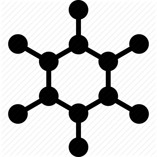 Drawing Vector Chemical Image - Carbon Molecule Png (512x512)
