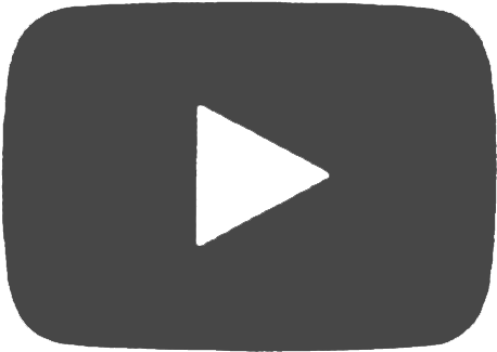 Tumblr - Black Youtube Logo Png (715x721)