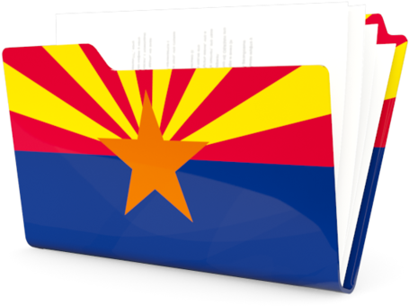 Illustration Of Flag Of<br /> Arizona - Arizona (640x480)