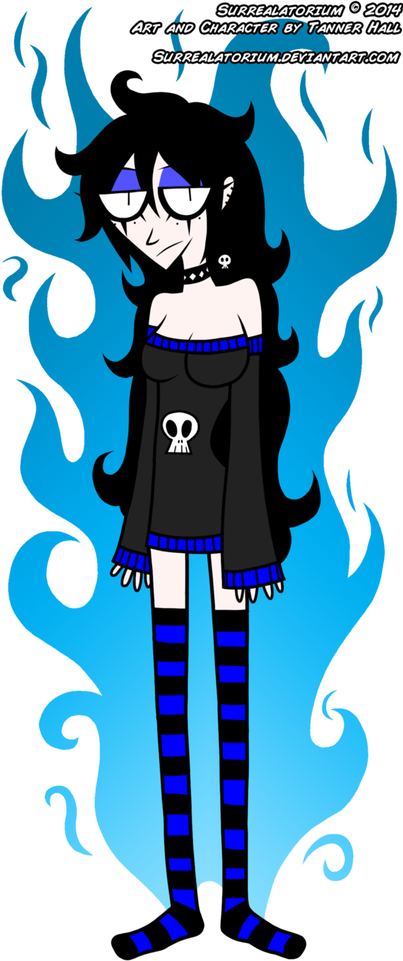 Demon Of Lust By Sur-realatorium - Cartoon (579x1377)