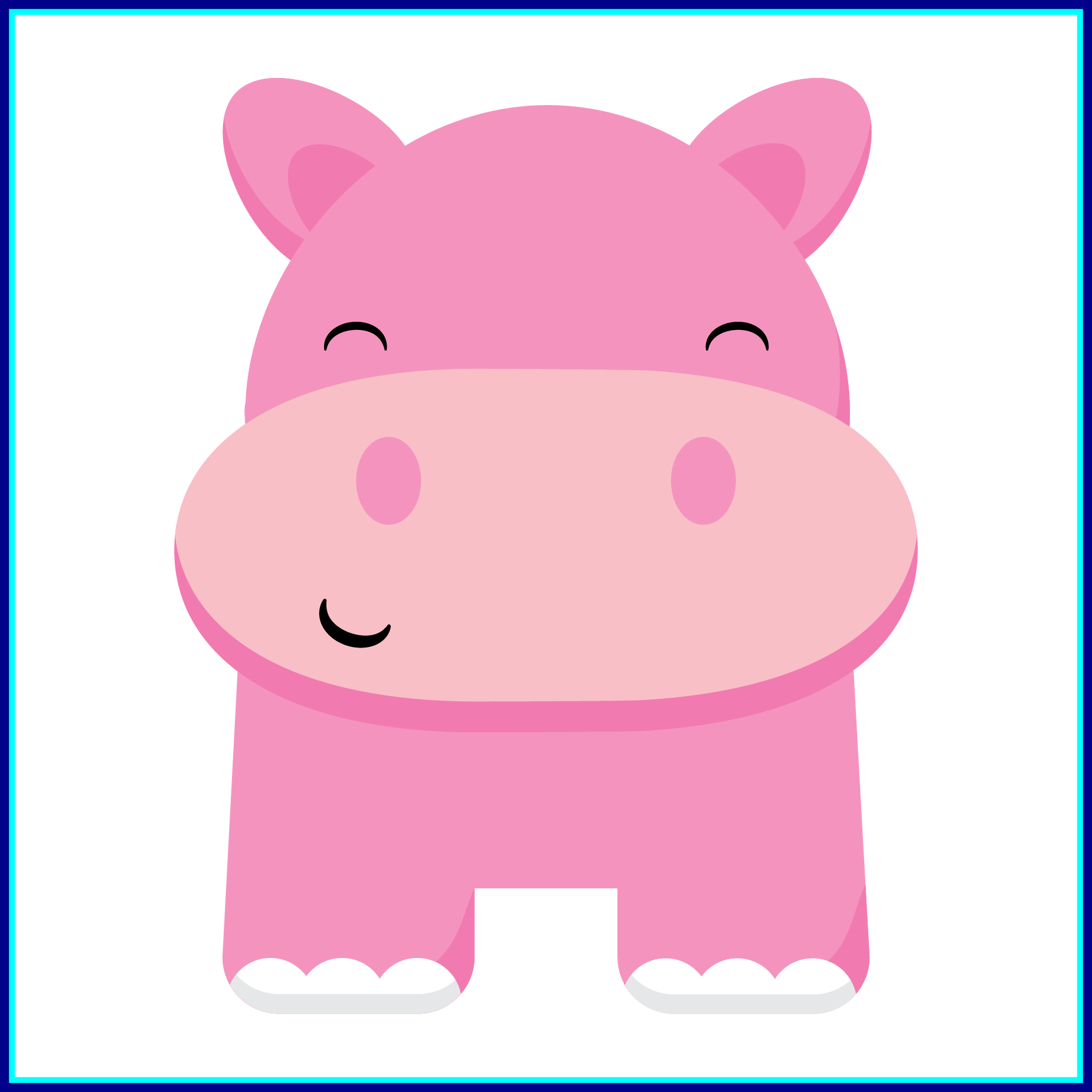 Piggy Clipart Piggy Bank Simple Drawing Appealing Photo - Drawing (1850x1850)