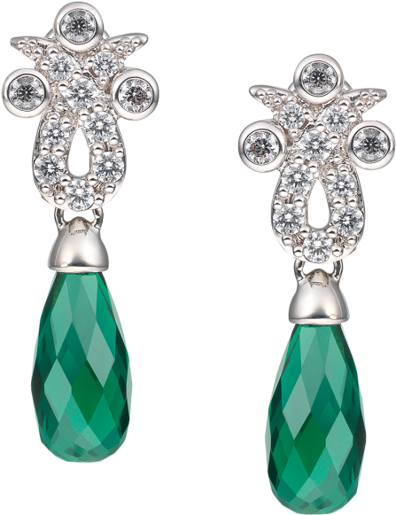 Ciro Jewelry Arabesque Drop Earrings - Earrings (670x670)