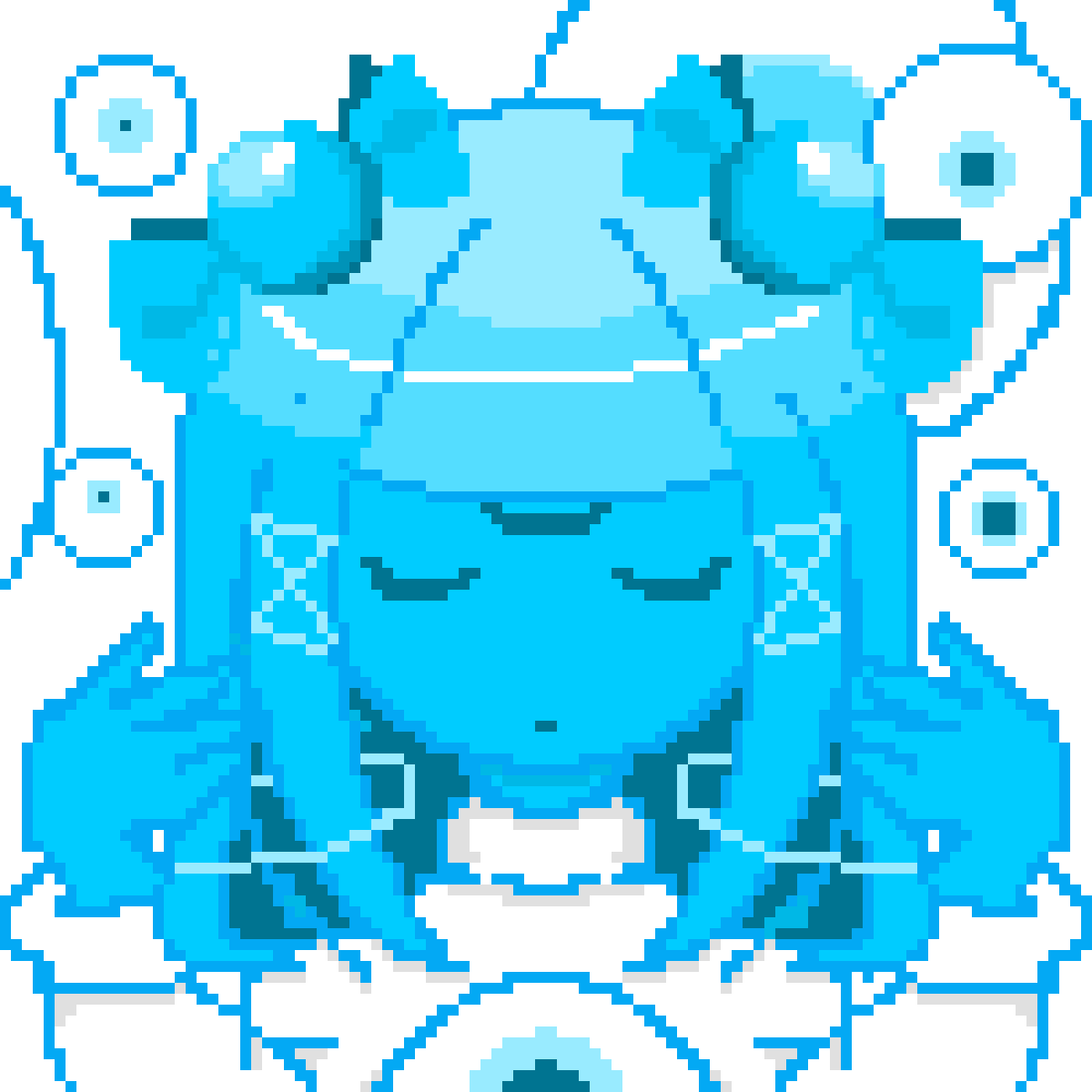 Psychic Alien - Illustration (1200x1200)