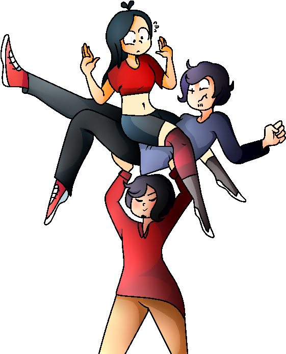 Supernatural Force By Lalidraws - Cartoon (564x741)