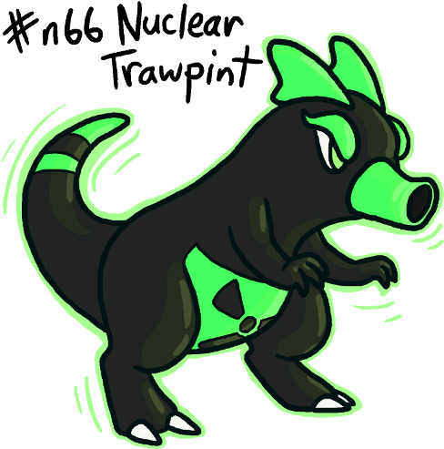 Gotta Popkas, Trawpint Normally Has A Psychic Eye Design - Pokémon (500x500)