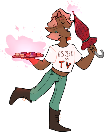 Getting Back Into The Groove Of Digital Art - Cartoon (500x566)
