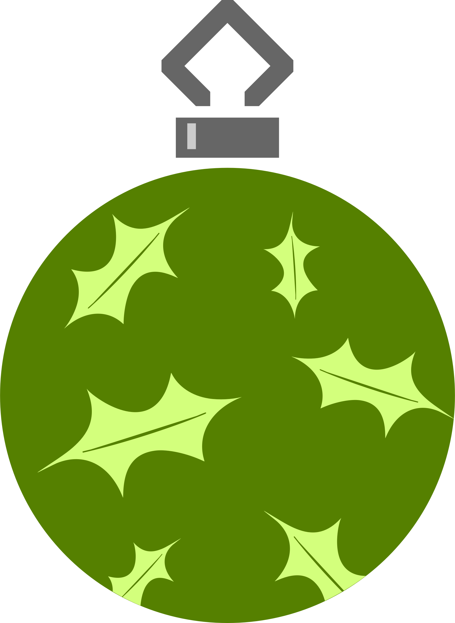 Big Image - Bolas De Navidad Para Colorear (1754x2400)