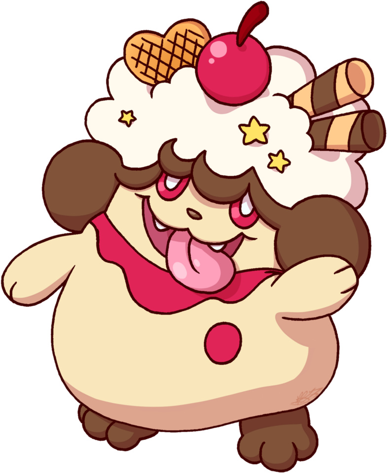 Caramel The Slurpuff By Kingrebecca - Slurpuff Shiny (810x986)