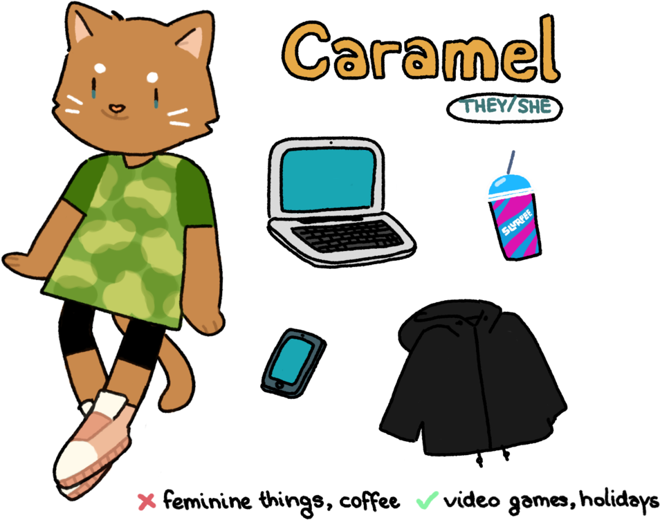 Caramel Ref By Luxjii Caramel Ref By Luxjii - Cartoon (1024x808)