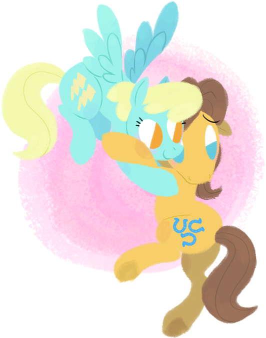 Katseartist, Caraflash, Caramel, Female, Male, Safe, - Mlp Caramel And Sassaflash (594x700)