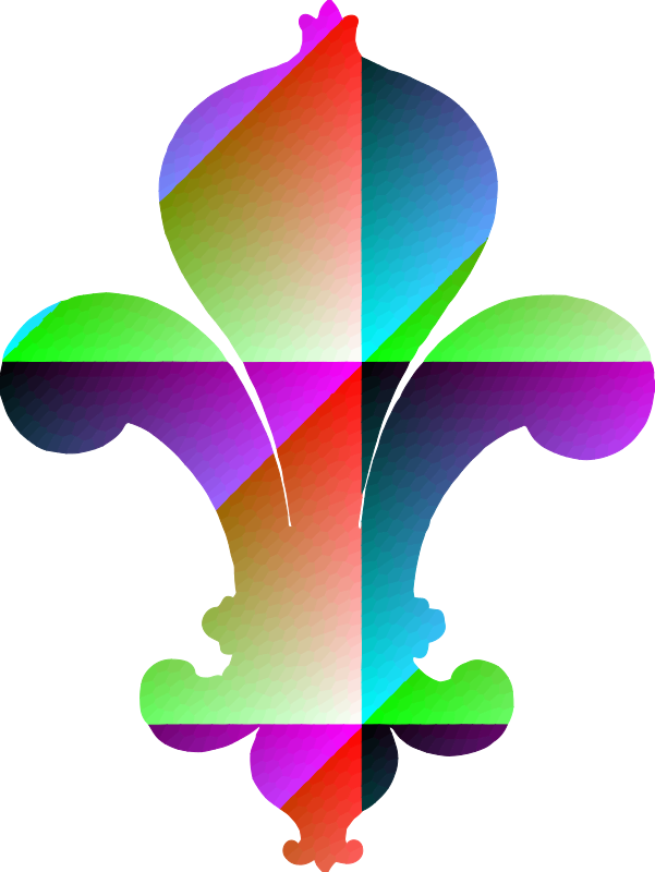 Clipart Fleurs De Lys 2 Clipart Fleurs De Lys Design - Lily (601x800)