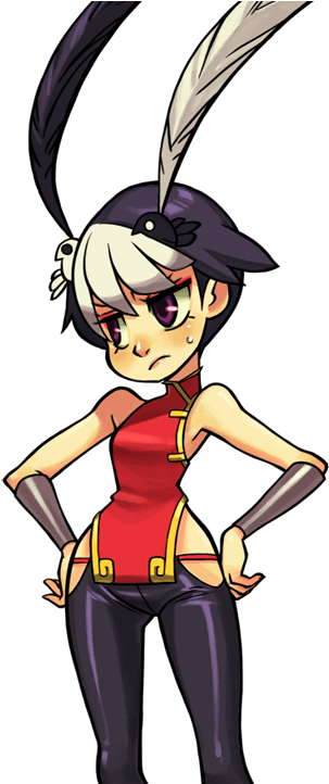How Is Feng So Cute - Skullgirls Feng (402x721)