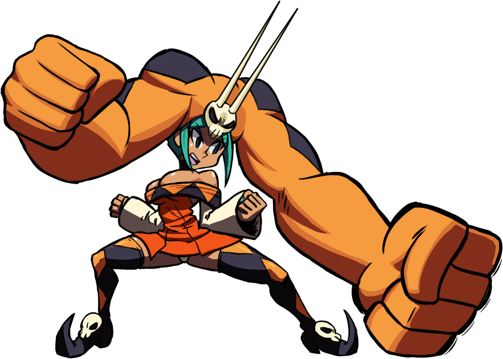 Bellashp - Skullgirls Cerebella Design (1037x741)