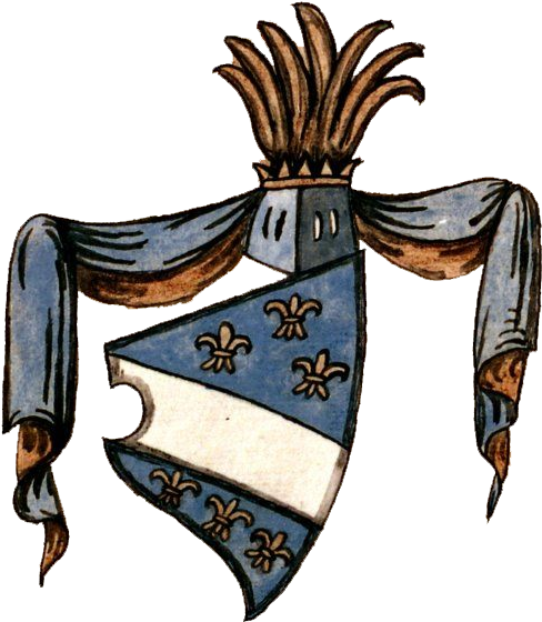 Bosnian Royal Symbol, The Fleur De Lys - Grb Kotromanica (527x565)